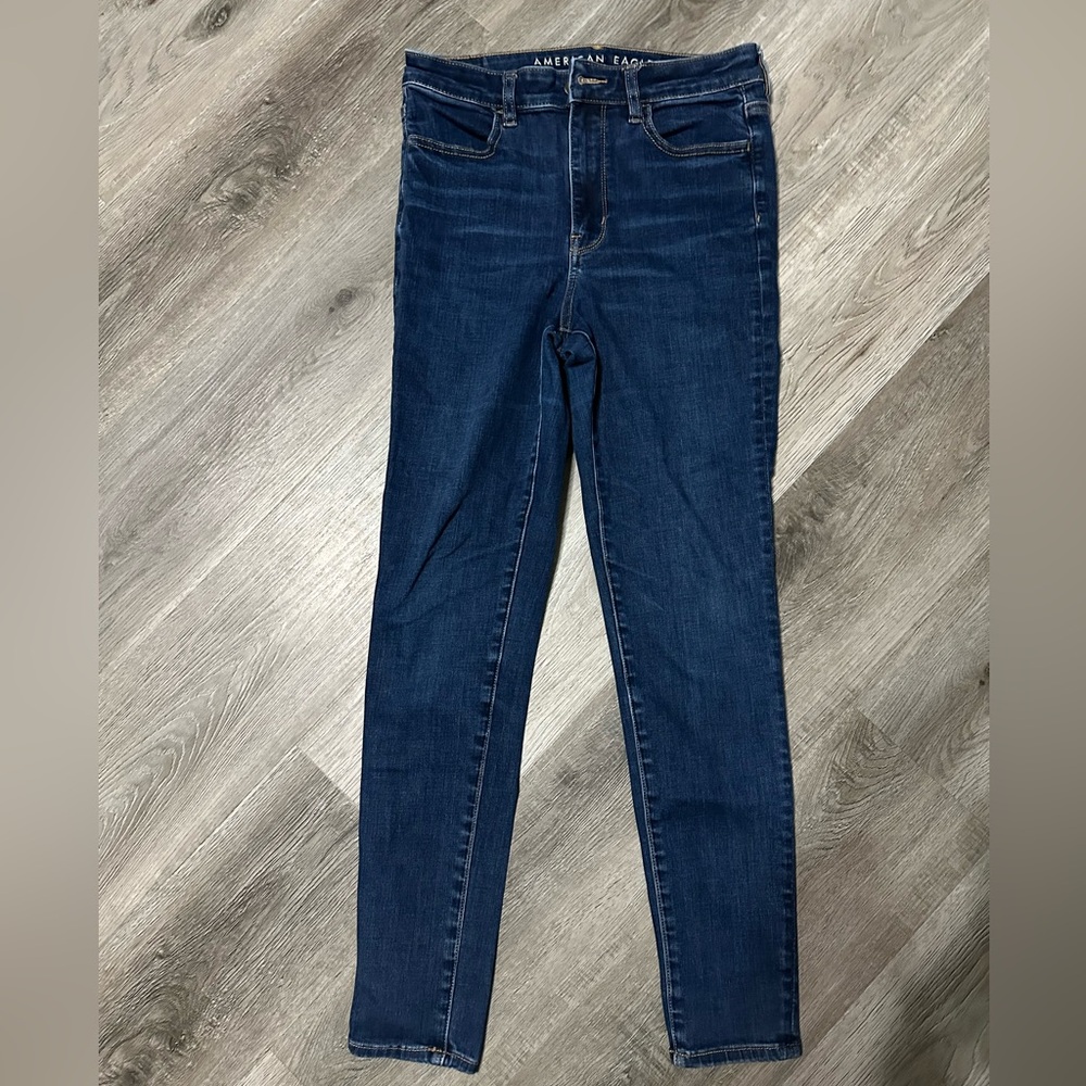 American Eagle Outfitters Dark Blue Womens Jeggings